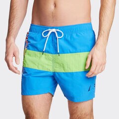 6" COLORBLOCK QUICK-DRY SWIM,Reef Blue,large