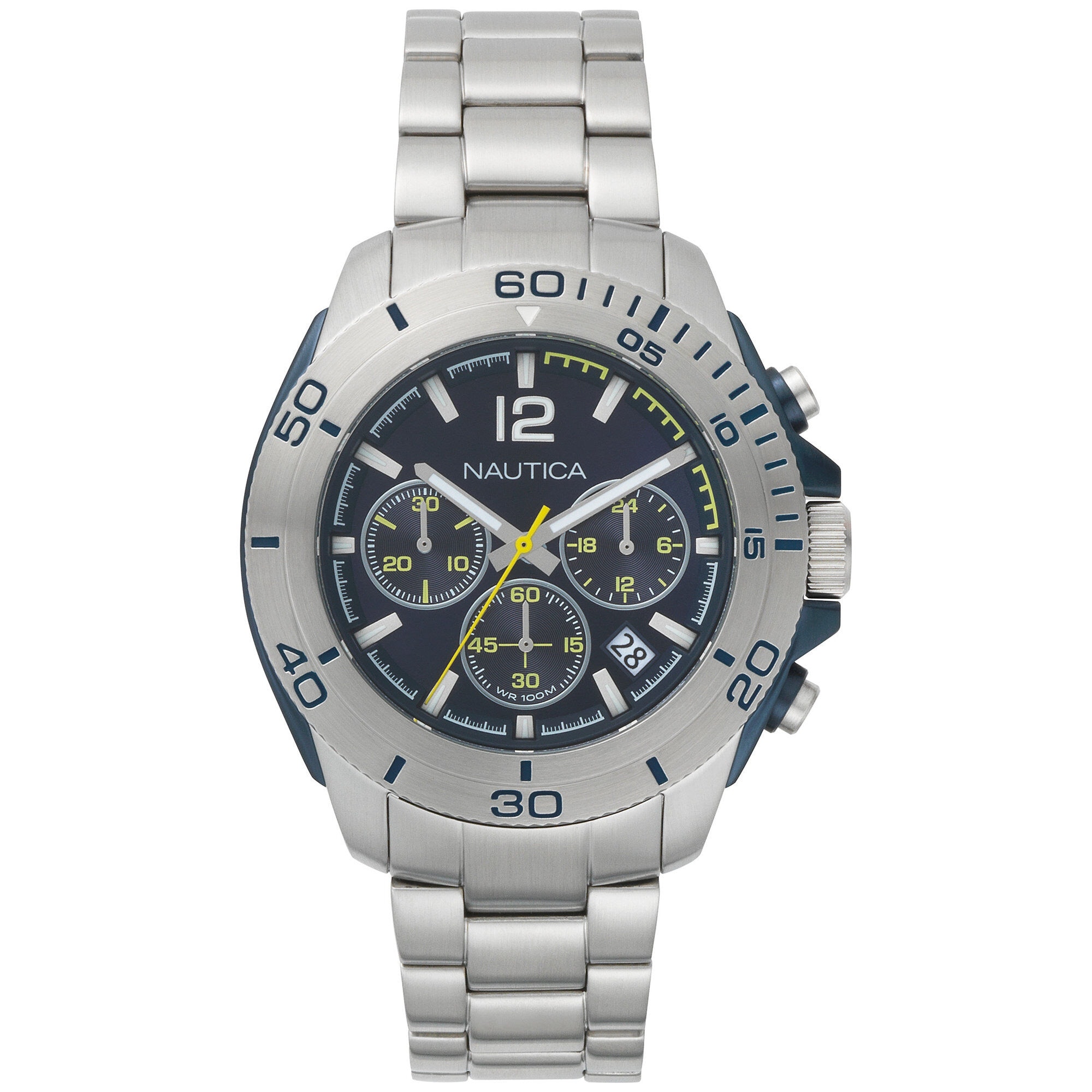 Andover Chronograph Watch - Blue,Multi,large