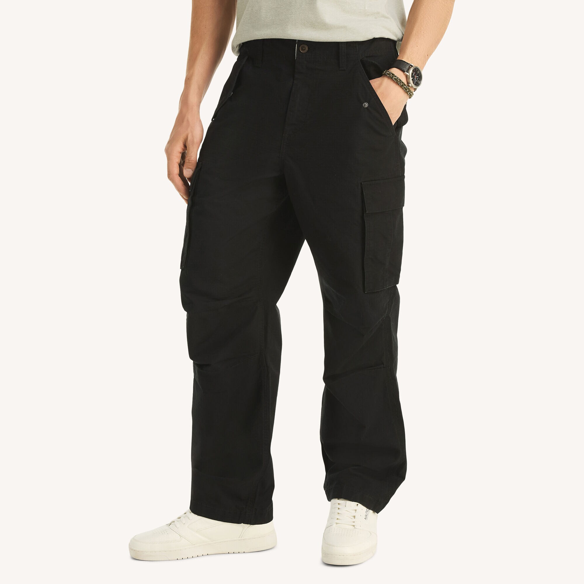 Ripstop Cargo Pant,True Black,large
