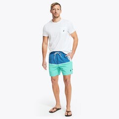6" COLORBLOCK QUICK-DRY SWIM,True Navy,large