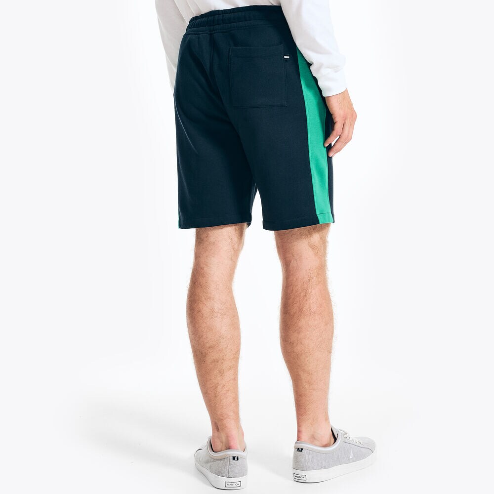 9" FLEECE SHORT,Navy,large