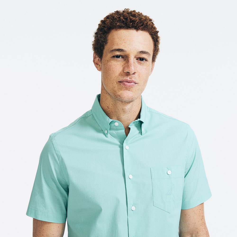 NAVTECH SHORT-SLEEVE SHIRT,Wave Green,large