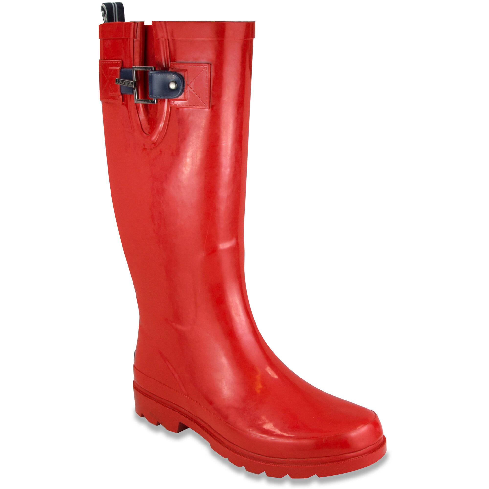 Finburst Rain Boots,Reckoning Red,large