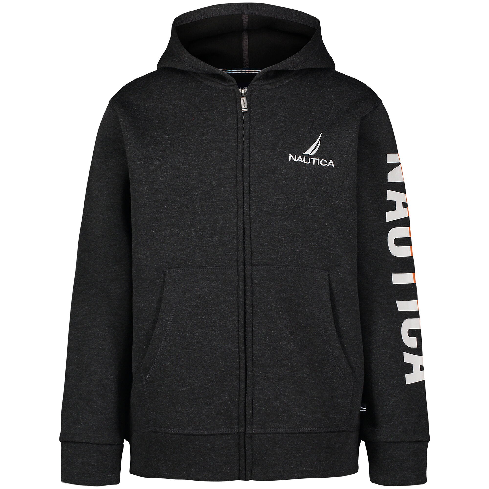 Little Boys' Colorblock Hoodie (4-7),Grey Heather,large