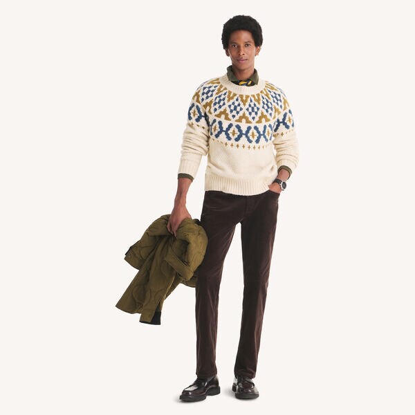 Fair Isle Crewneck Sweater