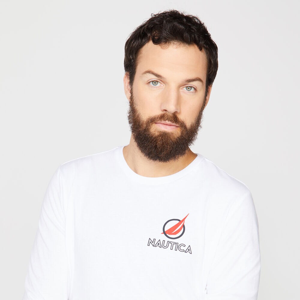 NS-83 OCEAN CHALLENGE LONG SLEEVE T-SHIRT,Bright White,large