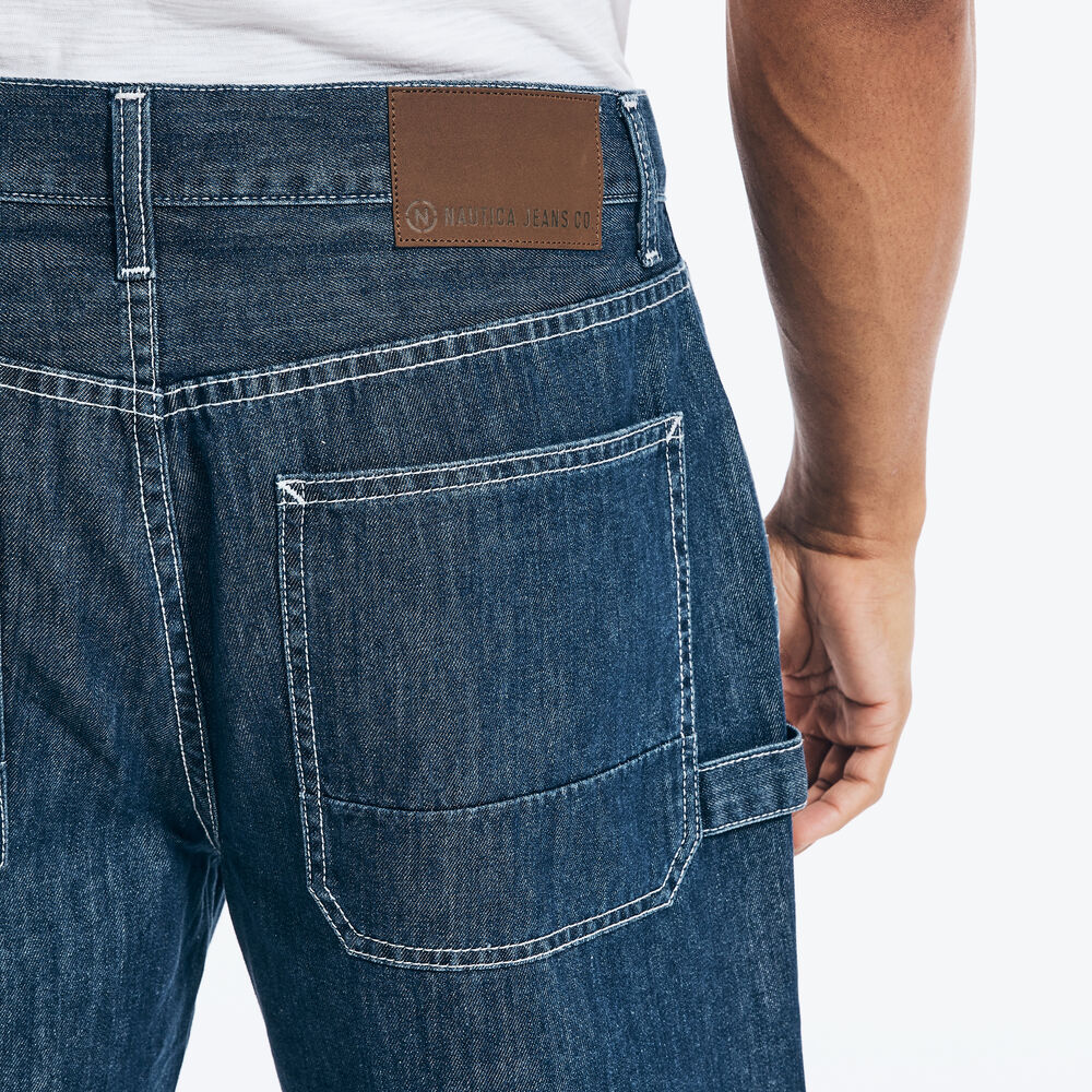 NAUTICA JEANS CO. CARPENTER DENIM SHORT,Noon Blue,large