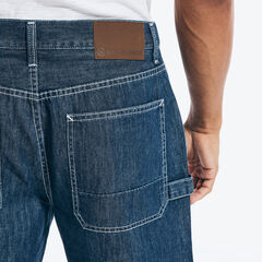 NAUTICA JEANS CO. CARPENTER DENIM SHORT,Noon Blue,large
