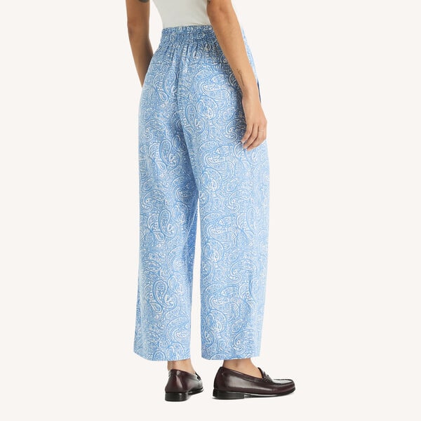Printed Linen Pant