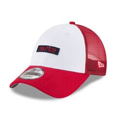 Hydro Mesh Panel Colorblock Baseball Cap,Nautica Red,large