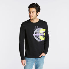 NAUTICA COMPETITION GRAPHIC LONG-SLEEVE T-SHIRT,True Black,large