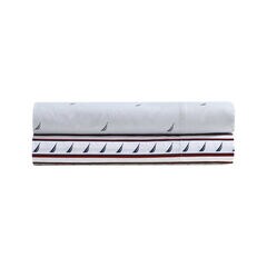 Boat Stripe Grey Full Sheet Set,Sienna-dust,large