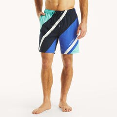 8" Quick-Dry Swim,Navy,large