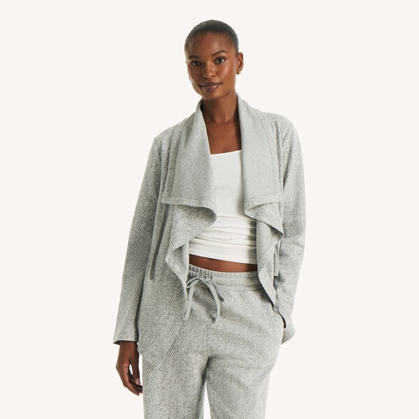 Jacquard Flyaway Cardigan