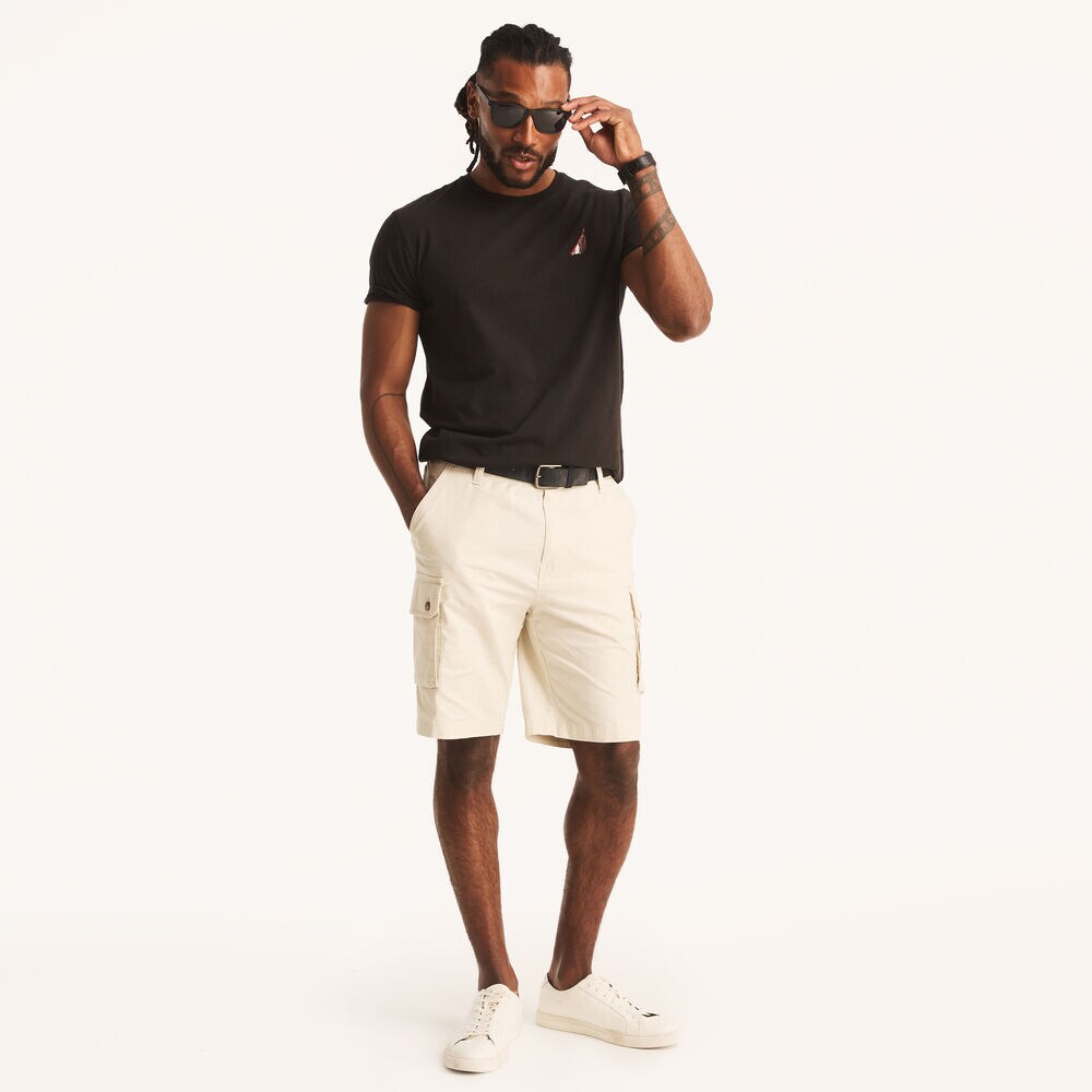 9.5" NAVIGATOR CARGO SHORT,Nautica Stone,large
