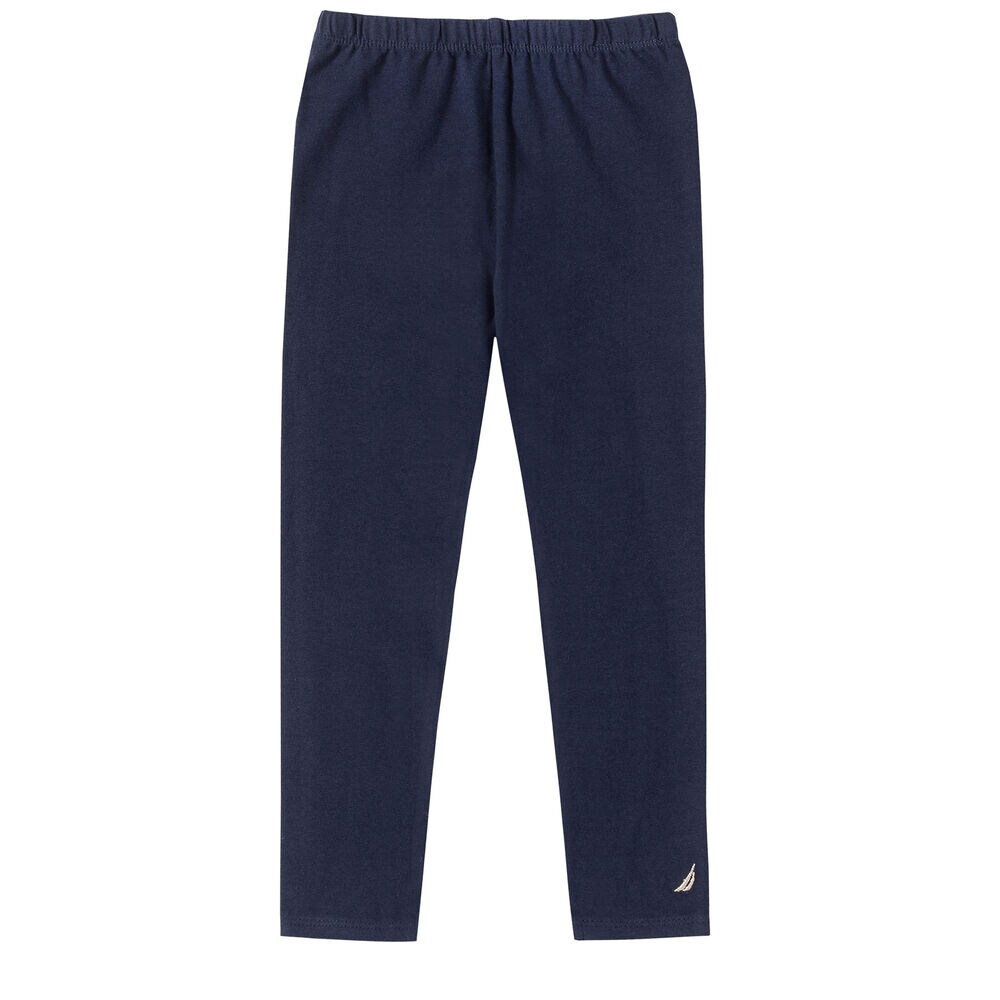 TODDLER GIRLS' SOLID LEGGING (2T-4T),Navy,large
