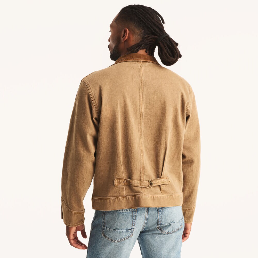 Nautica Jeans Co. Denim Work Jacket,ALL SPICE,large