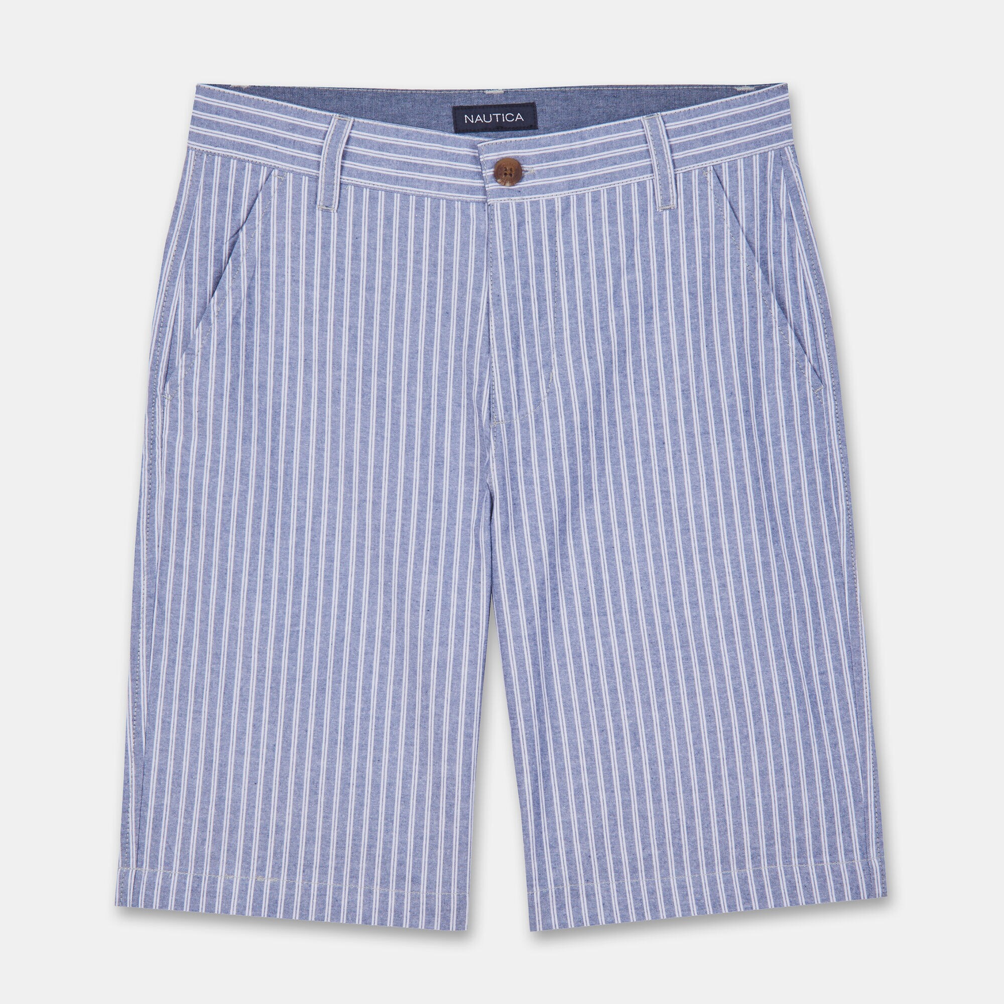 LITTLE BOYS' TREYLOR STRIPED SHORTS (4-7),Pure Deep Sea Wash,large
