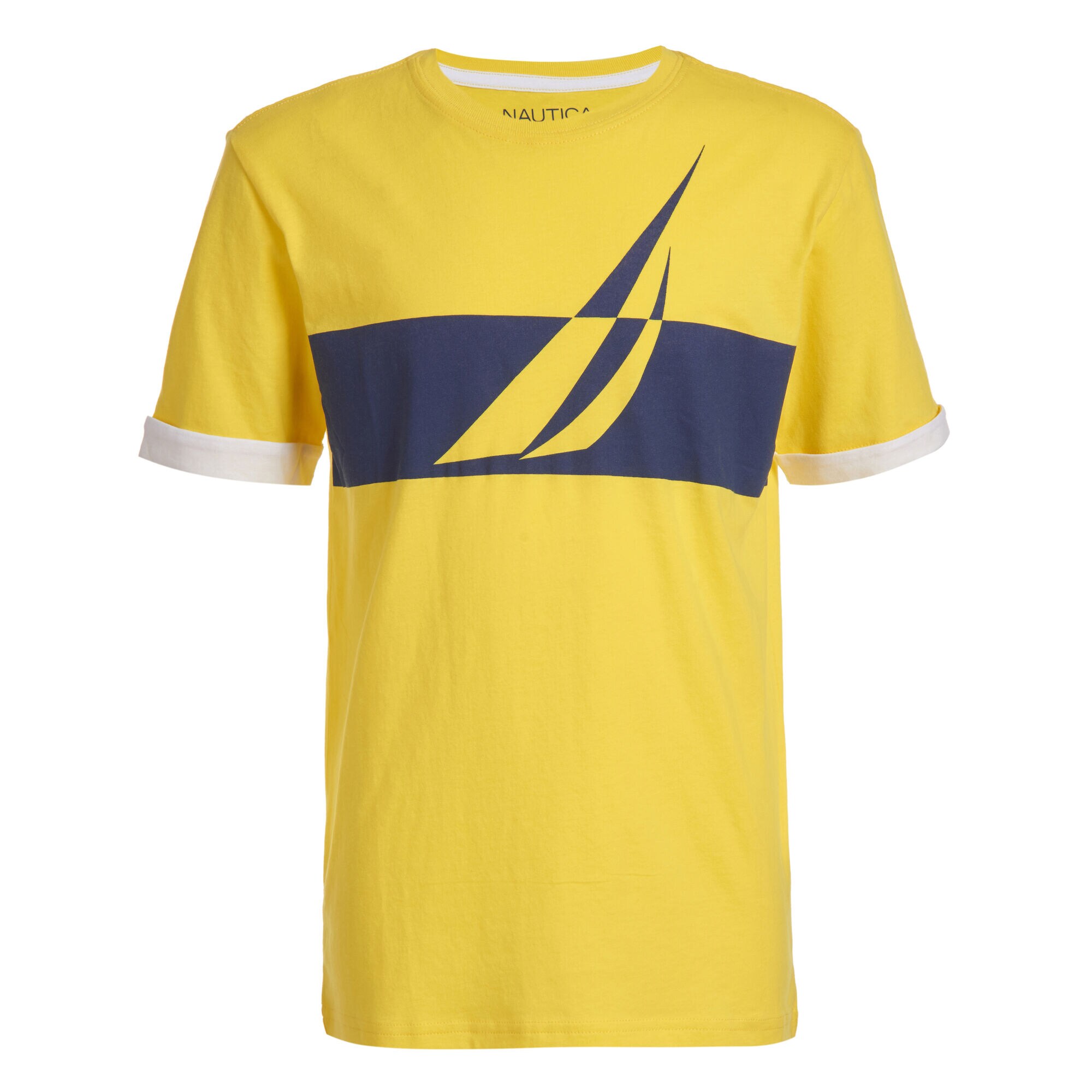 LITTLE BOYS' GAVIN LOGO GRAPHIC TEE (4-7),Marigold,large
