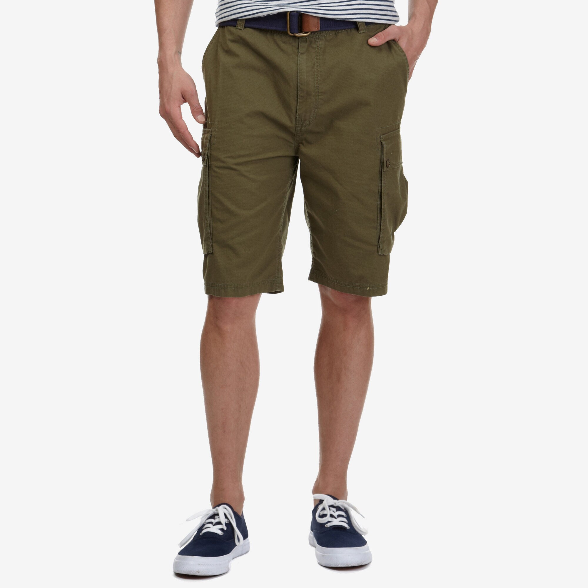9.5" Cargo Ripstop Short   ,Gecko Green,large