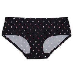 LASER-CUT HIPSTER BRIEFS, 5-PACK,Black,large
