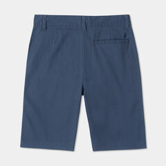 BOYS' PERFORMANCE STRETCH TWILL SHORT (8-20),Bright Cobalt,large