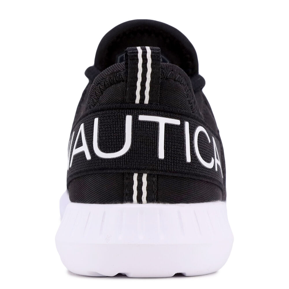 BOYS' LOGO SNEAKER,Black,large