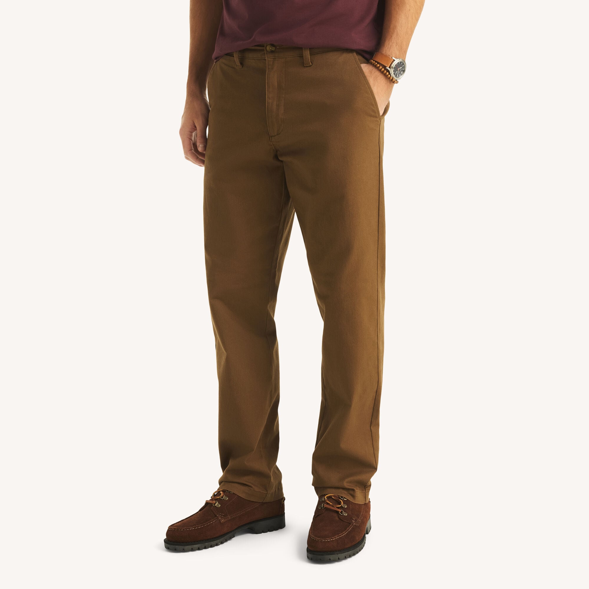 Classic Fit Deck Pant,Paddle Brown,large