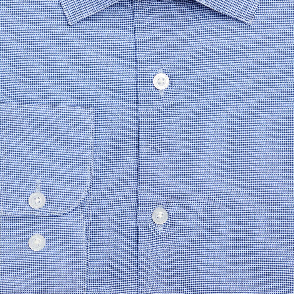 Slim Fit Wrinkle-Resistant Dress Shirt,J Navy,large