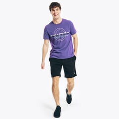 COMPETITION SUSTAINABLY CRAFTED SAILING TEAM GRAPHIC T-SHIRT,Pier Purple Heather,large