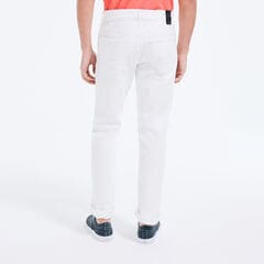 STRAIGHT FIT FROST WHITE JEANS,Frost White Wash,large