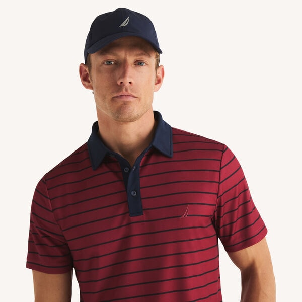 Navtech Striped Polo