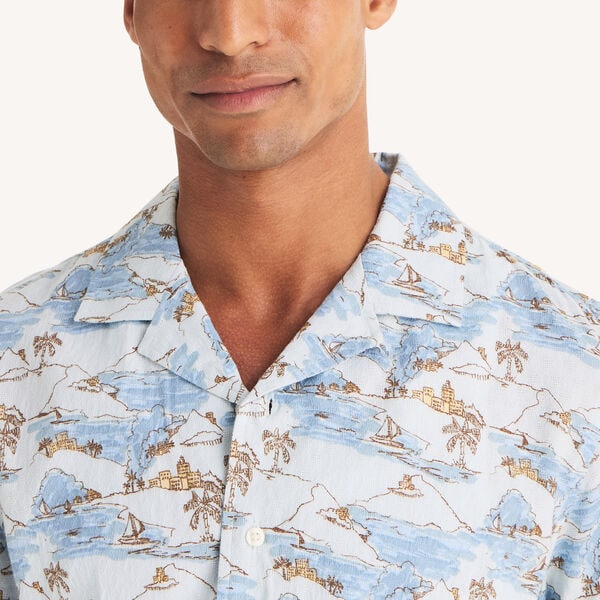 Printed Camp Shirt 