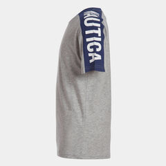 TODDLER BOYS' POWELL LOGO SLEEVE TEE (2T-4T),Grey Heather,large