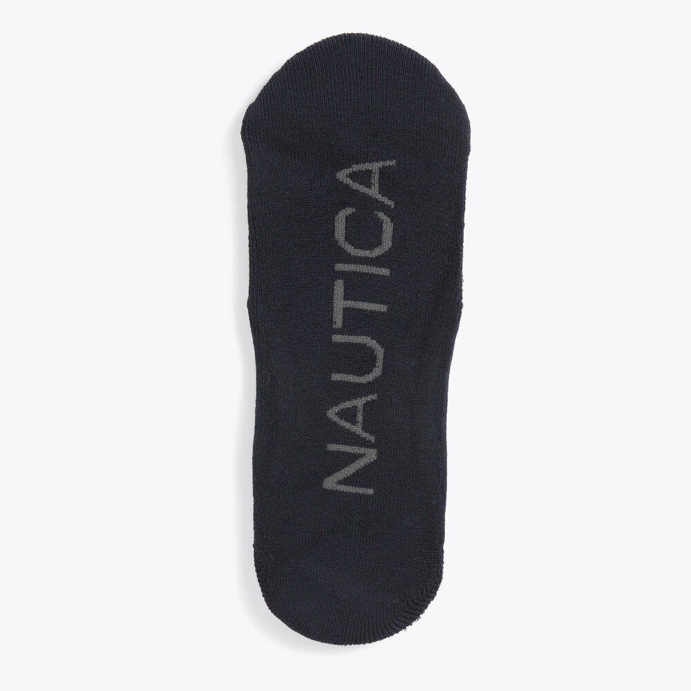 SHOE LINER SOCKS, 3-PACK,Black Onyx,large