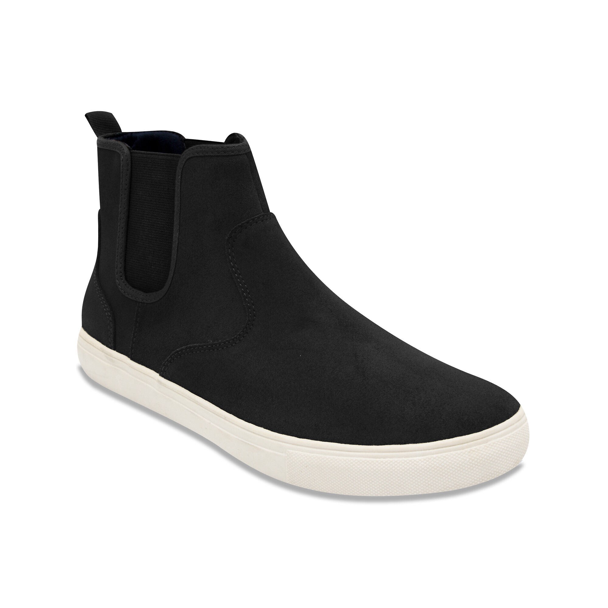 Cutwater Slip-On High-Top Sneakers,Black,large