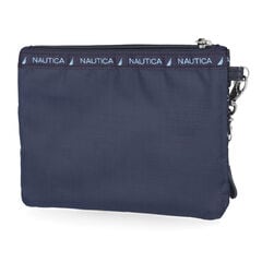 NYLON LOGO WRISTLET,Workshirt Blue,large