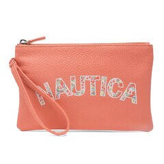 Heritage Logo Flat Wristlet,Island Peach,large