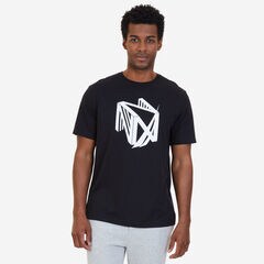 Dimension Logo Sleep T-Shirt,True Black,large