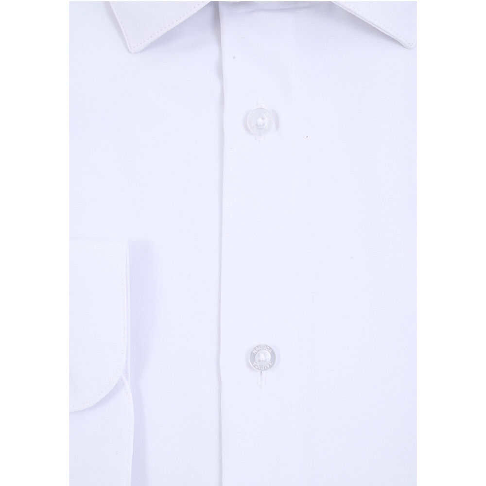 Slim Fit Wrinkle-Resistant Dress Shirt,Antique White Wash,large