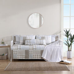 CLEMENT DAYBED QUILT AND SHAM SET,Tan,large