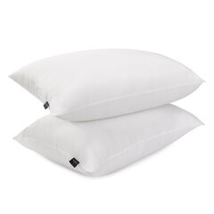 Embossed Ocean Waves King 2pc Pillows,Antique White Wash,large