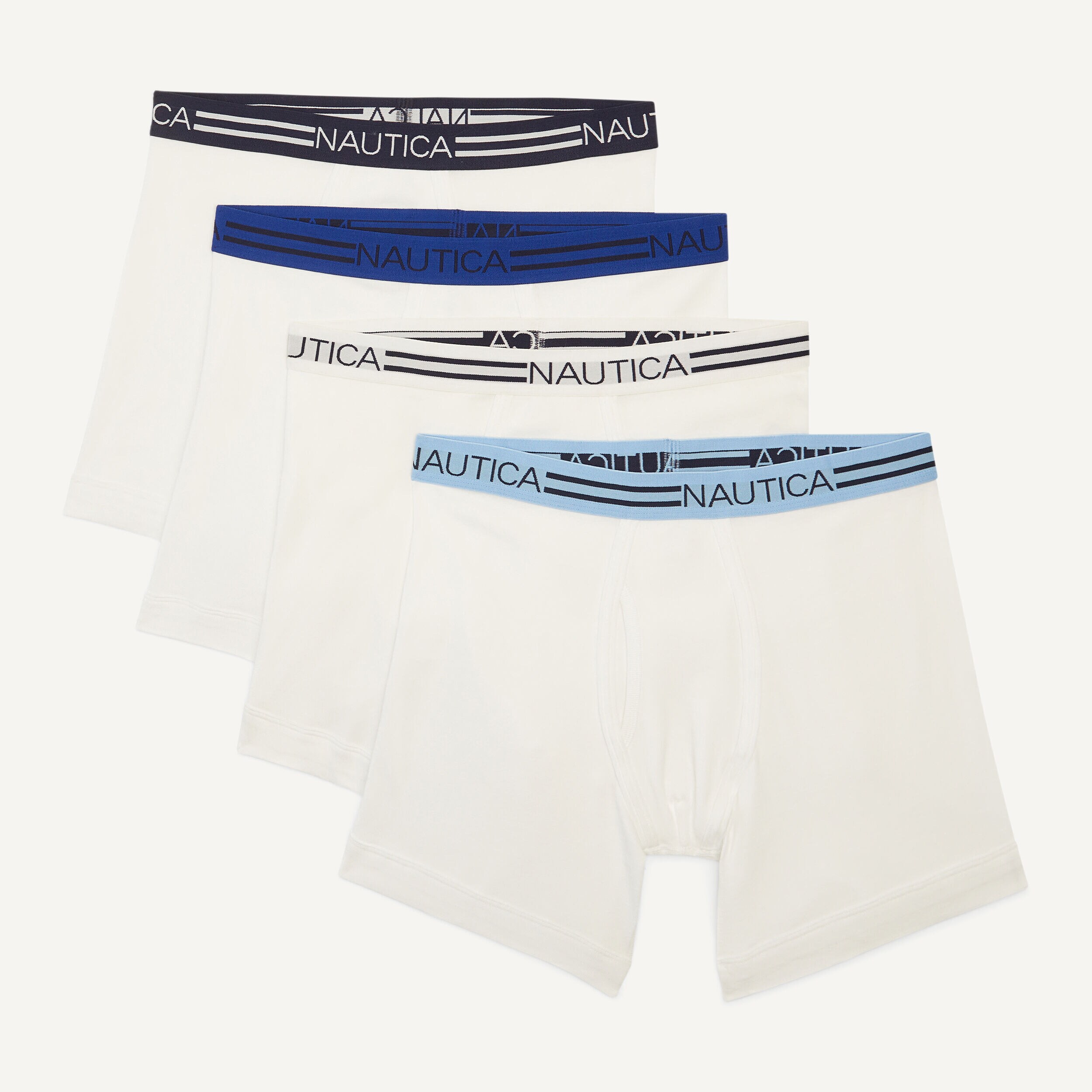 COTTON BOXER BRIEFS, 4-PACK | Nautica