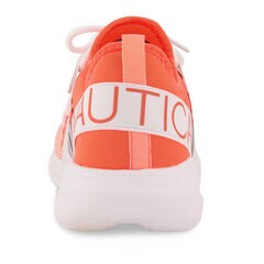 LOGO-STRAP MESH SNEAKER,Reckoning Red,large