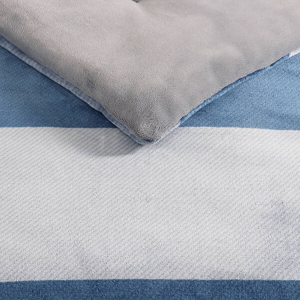 LINDEN TWIN REVERSIBLE COMFORTER AND SHAM SET