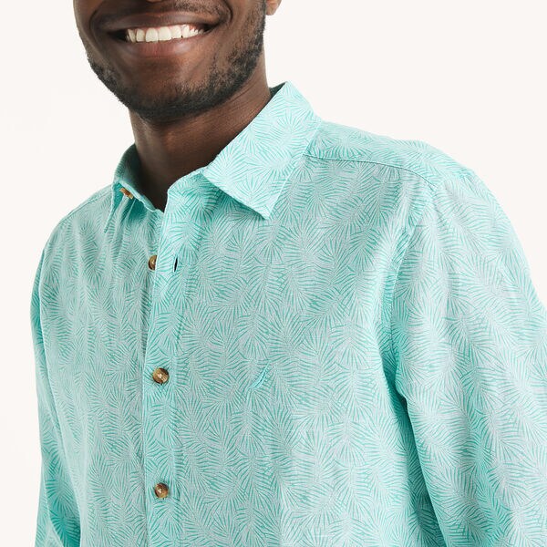 Printed Linen Shirt