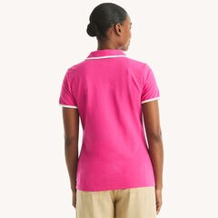 Johnny Collar Top,Hot Pink,large