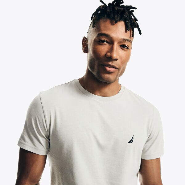 Heather Crewneck Deck T-Shirt