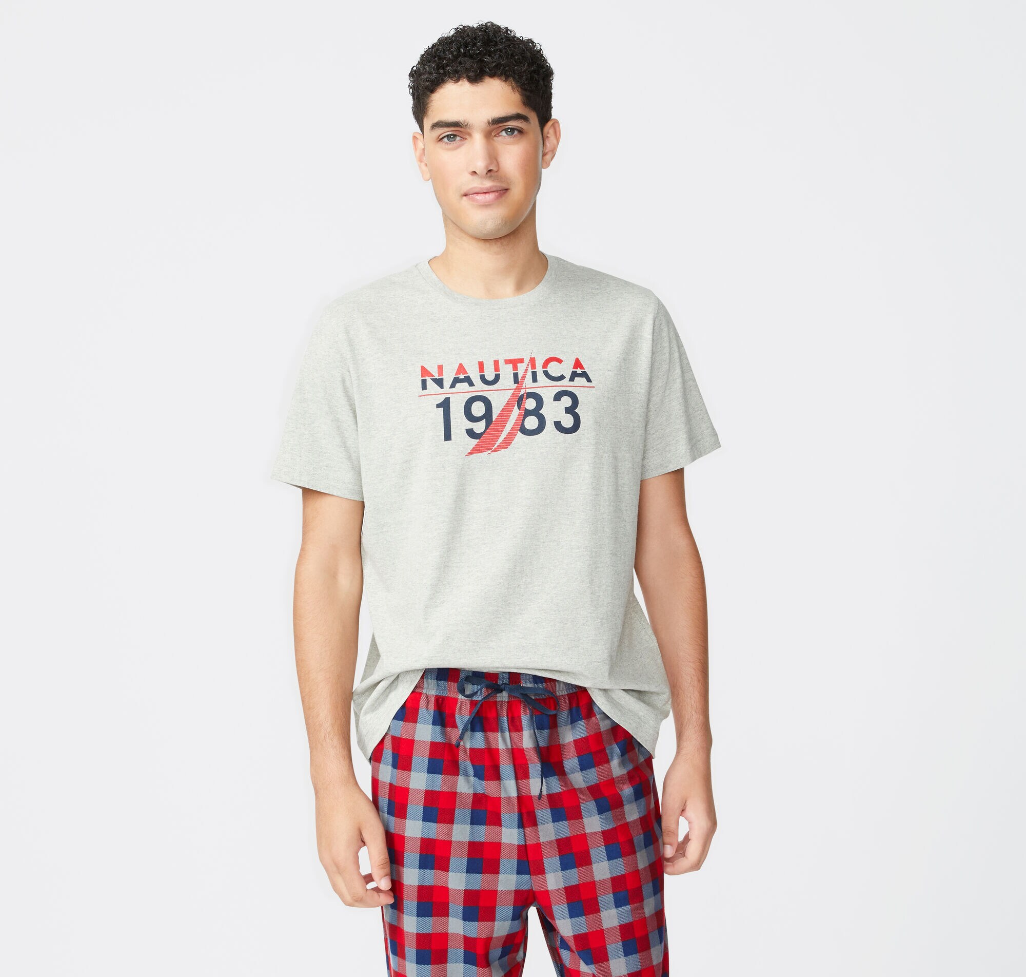 Since 1983 Sleep T-Shirt,Grey Heather,large