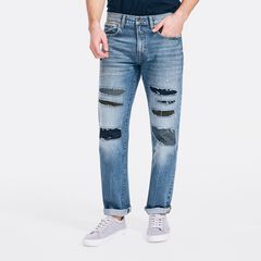 NAUTICA JEANS CO. RELAXED FIT DENIM,Pool Side Aqua,large